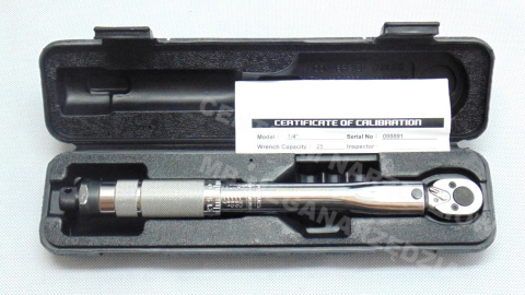 KLUCZ DYNAMOMETRYCZNY 1/4 5-25 Nm DYNAMOMETR