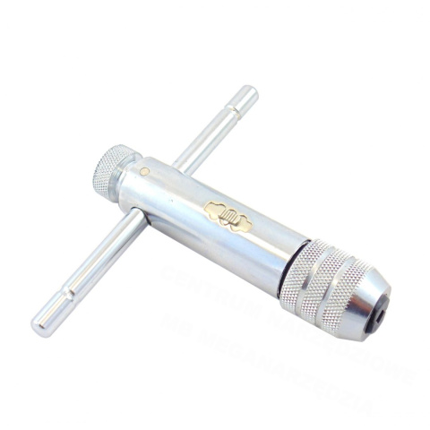 POKRĘTŁO DO GWINTOWNIKÓW M5-M12 Z GRZECHOTKĄ 110mm POKRĘTŁO DO GWINTOWNIKÓW M5-M12 Z GRZECHOTKĄ 110mm