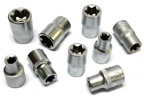 INNER TORX SOCKET SET E4 E24 14PCS TORX INNER TORX SOCKET SET E4 E24 14PCS TORX