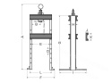 PRASA HYDRAULICZNA 20T Z POMPĄ NOŻNĄ