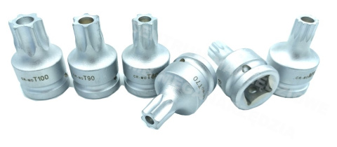 RF-305116 KPL. TRZPIENI 3/4 TORX I SPLINE 6elm RF-305116 KPL. TRZPIENI 3/4 TORX I SPLINE 6elm
