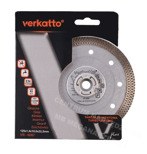 VR-6088 TARCZA DIAMENT. V-PLUS 230 TURBO CERAMIK VR-6088 TARCZA DIAMENT. V-PLUS 230 TURBO CERAMIK
