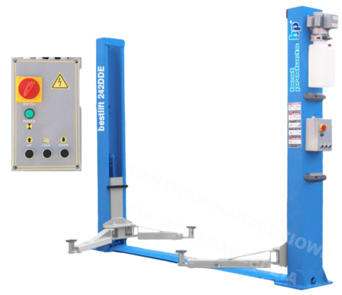 BESTLIFT Hydraulic Double Post Automatic Lift Lifting Capacity up to 4.2 t 242DDE BESTLIFT Hydraulic Double Post Automatic Lift Lifting Capacity up to 4.2 t 242DDE
