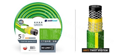 CELLFAST Garden hose green ATS2 size: 1/2" length: 50m