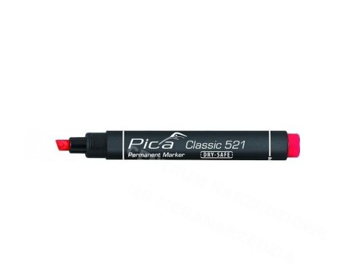 PICA Classic Marker Red Bevelled