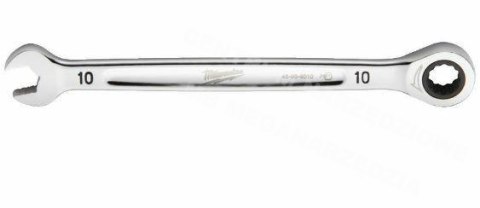 MILWAUKEE Klucz płasko-oczkowy z grzechotką 10mm maxbite MILWAUKEE Klucz płasko-oczkowy z grzechotką 10mm maxbite