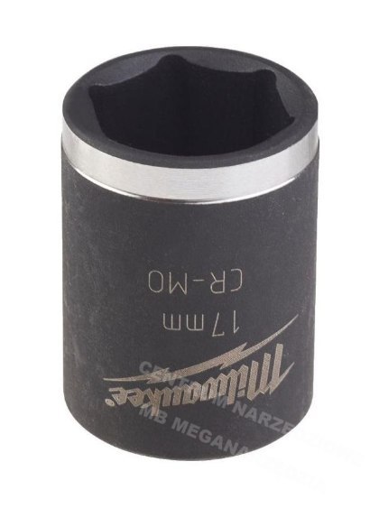 MILWAUKEE 3/8" 17mm Shockwave Impact Socket MILWAUKEE 3/8" 17mm Shockwave Impact Socket