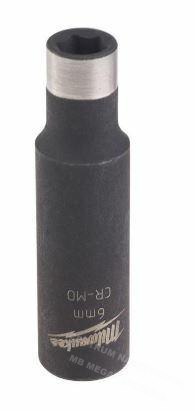 MILWAUKEE Nasadka udarowa długa 1/4" 6mm Shockwave MILWAUKEE Nasadka udarowa długa 1/4" 6mm Shockwave