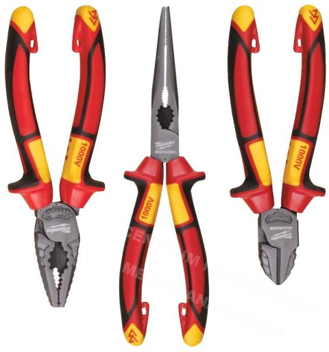 MILWAUKEE VDE pliers 3 pieces