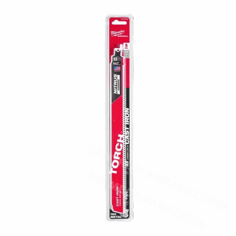 MILWAUKEE Brzeszczot do piły szablastej 300mm NITRUS 7T - 5 szt MILWAUKEE Brzeszczot do piły szablastej 300mm NITRUS 7T - 5 szt
