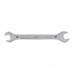 MILWAUKEE Double-Sided Open-End Wrench - 14x15mm