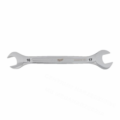 MILWAUKEE Klucz dwustronnie płaski - 16x17mm MILWAUKEE Klucz dwustronnie płaski - 16x17mm