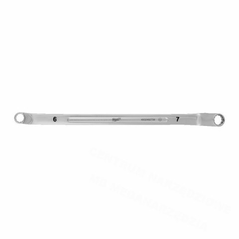 MILWAUKEE Double Bent Wrench 75° - 6x7mm MILWAUKEE Double Bent Wrench 75° - 6x7mm