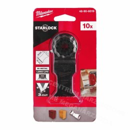 MILWAUKEE MT Brzeszczot 35 x 42mm bimetalowy do cięcia wgłębnego 3-ostrzowy /10szt.