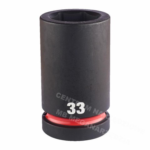 MILWAUKEE Nasadka udarowa 1" 33mm długa MILWAUKEE Nasadka udarowa 1" 33mm długa