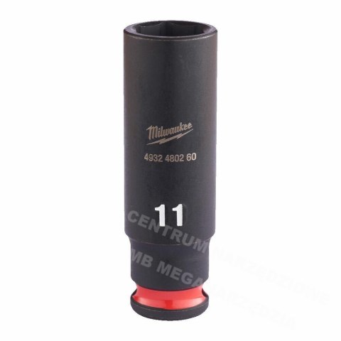 MILWAUKEE Nasadka udarowa długa 1/4" 11mm Shockwave