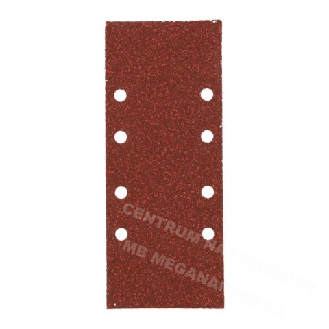 MILWAUKEE Sandpaper 93mm x 185mm 8 holes P60 /10pcs.