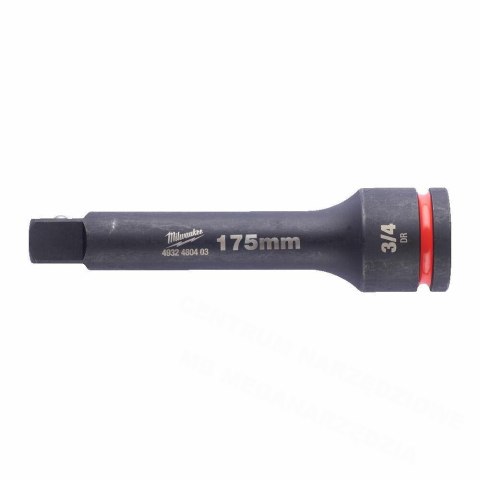 MILWAUKEE Przedłużka nasadek 3/4" 175mm udarowa