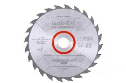 METABO Piła tarczowa HW/CT 216x30x48z Precision Cut Wood Professional