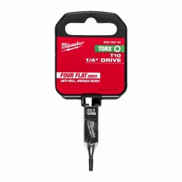 MILWAUKEE 1/4 socket with T10 torx tip
