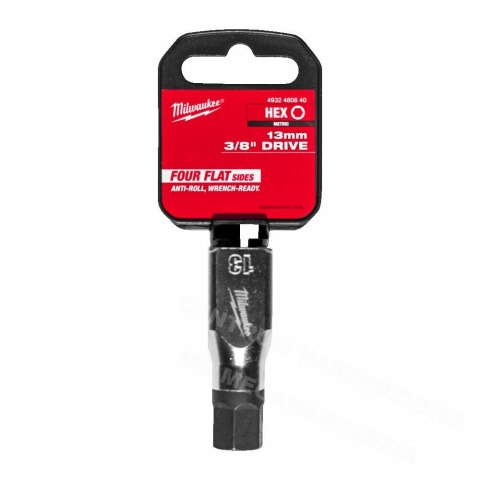 MILWAUKEE 3/8 socket with 13mm Allen tip