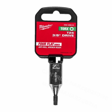 MILWAUKEE Nasadka 3/8 z końcówką torx T25 MILWAUKEE Nasadka 3/8 z końcówką torx T25
