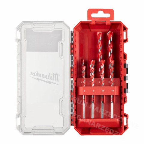 MILWAUKEE TCT concrete drill bit 8pcs. Premium UK