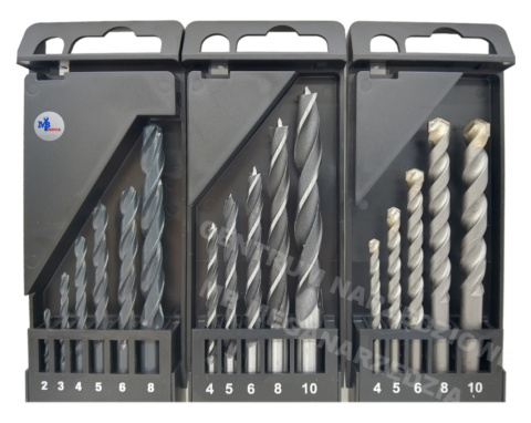 STANLEY Drill bit set 16 pcs. MIX for concrete, metal and wood STANLEY Drill bit set 16 pcs. MIX for concrete, metal and wood