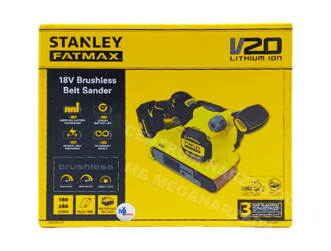 STANLEY Szlifierka taśmowa V20 Bezszczotkowa STANLEY Szlifierka taśmowa V20 Bezszczotkowa