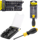 STANLEY Bit Set 34 pcs. screwdriver, bit screwdriver