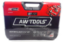 AWTOOLS ZESTAW KLUCZY 122el 1/2" / 1/4"