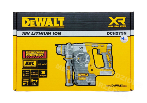 DEWALT SDS-PLUS 18V LI-ION 2.1J Rotary Hammer Without Batteries or Charger DEWALT SDS-PLUS 18V LI-ION 2.1J Rotary Hammer Without Batteries or Charger