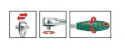JONNESWAY Ratchet with swivel handle 1/2" 60 teeth R6604