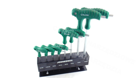 JONNESWAY HEX Allen keys 8 pcs. with ball, hanger (2-10) H10MB08S JONNESWAY HEX Allen keys 8 pcs. with ball, hanger (2-10) H10MB08S