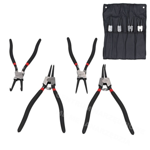 Seger Pliers Set 325mm 4pcs in a case Seger Pliers Set 325mm 4pcs in a case