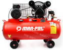 MAR-POL Oil compressor 100L V2 two-piston