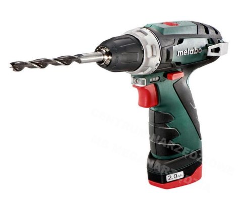 METABO Screwdriver BS 10,8 Basic /2,0 34/17Nm 1x2,0Ah Bag + 12V battery