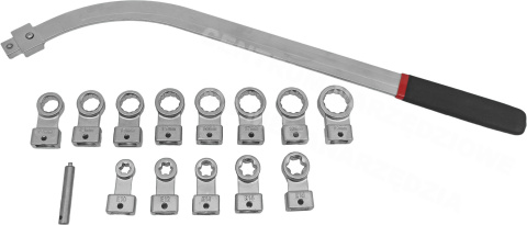 MGS01850B Klucze do napinaczy 15elm 12-kt + TORX MGS01850B Klucze do napinaczy 15elm 12-kt + TORX