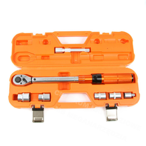 BJC Torque wrench 1/2" 20-120 Nm, two-way BJC Torque wrench 1/2" 20-120 Nm, two-way