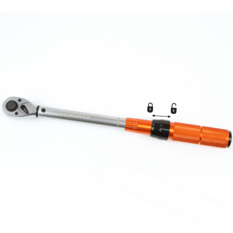 BJC Torque wrench 1/2" 20-120 Nm, two-way BJC Torque wrench 1/2" 20-120 Nm, two-way