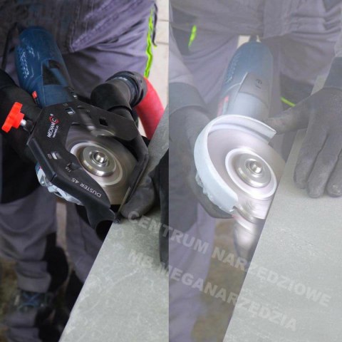 DISTAR Przystawka odsysająca do szlifierki kątowej DUSTER 45 115mm-125mm DISTAR Przystawka odsysająca do szlifierki kątowej DUSTER 45 115mm-125mm