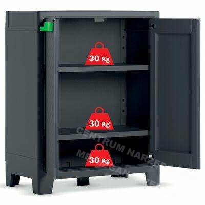 KETER Waterproof moby garden cabinet 100x80x44cm