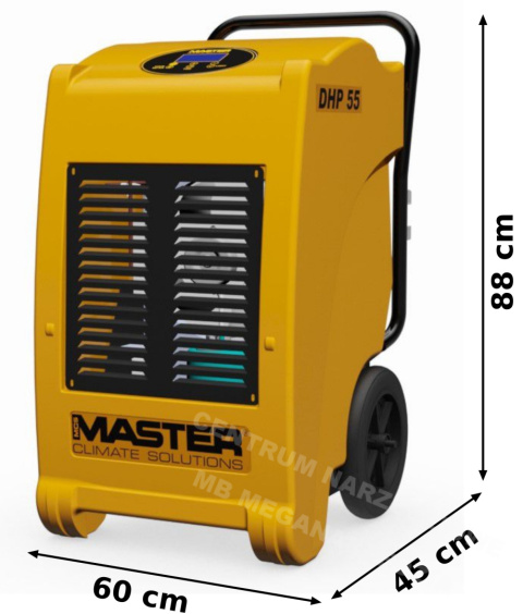 MASTER Profesionalny osuszacz powietrza DHP 55 45,9L/24h MASTER Profesionalny osuszacz powietrza DHP 55 45,9L/24h
