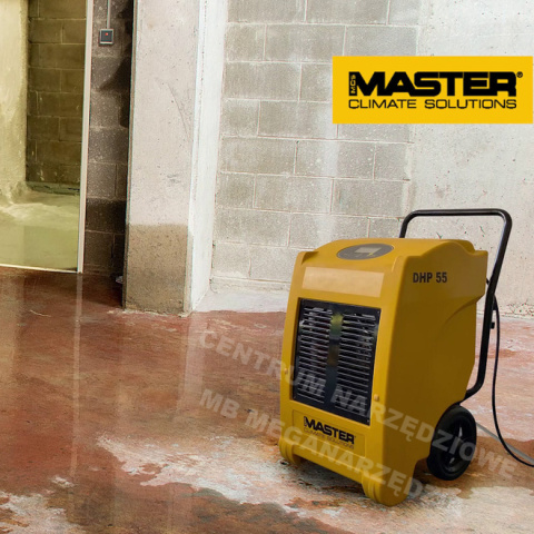 MASTER Profesionalny osuszacz powietrza DHP 55 45,9L/24h MASTER Profesionalny osuszacz powietrza DHP 55 45,9L/24h