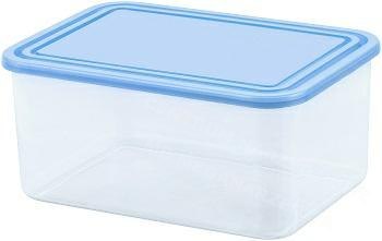 CURVER Pojemnik do przechowywania żywności prostokątny 2,0L /transparentny niebieski/transparent CURVER Pojemnik do przechowywania żywności prostokątny 2,0L /transparentny niebieski/transparent