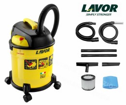 LAVOR Odkurzacz warsztatowy FREDDY 4in1 20L stalowy zbiornik żółty