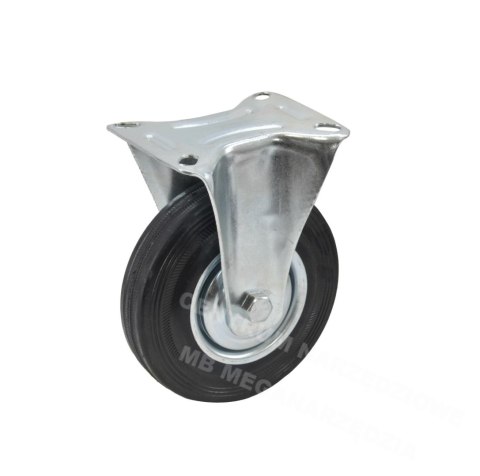 AWTOOLS Koło stałe z czarną gumą 75mm AWTOOLS Koło stałe z czarną gumą 75mm