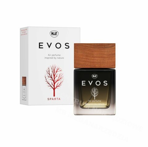 K2 Perfumy do samochodu evos sparta flakon 50ml K2 Perfumy do samochodu evos sparta flakon 50ml