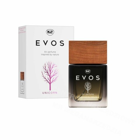 K2 Perfumy do samochodu evos unicorn flakon 50ml K2 Perfumy do samochodu evos unicorn flakon 50ml