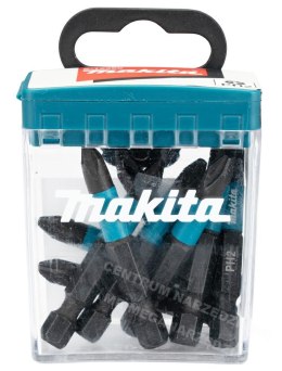 MAKITA Screwdriver bit PH2-50mm /10pcs. Impact Black